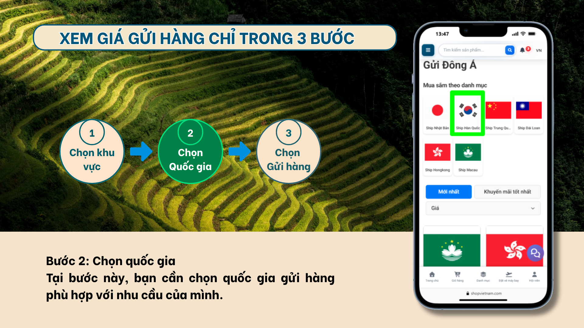 Gửi Châu Phi  Banner