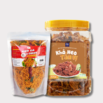 Khô Gà và Khô Heo và Khô bò