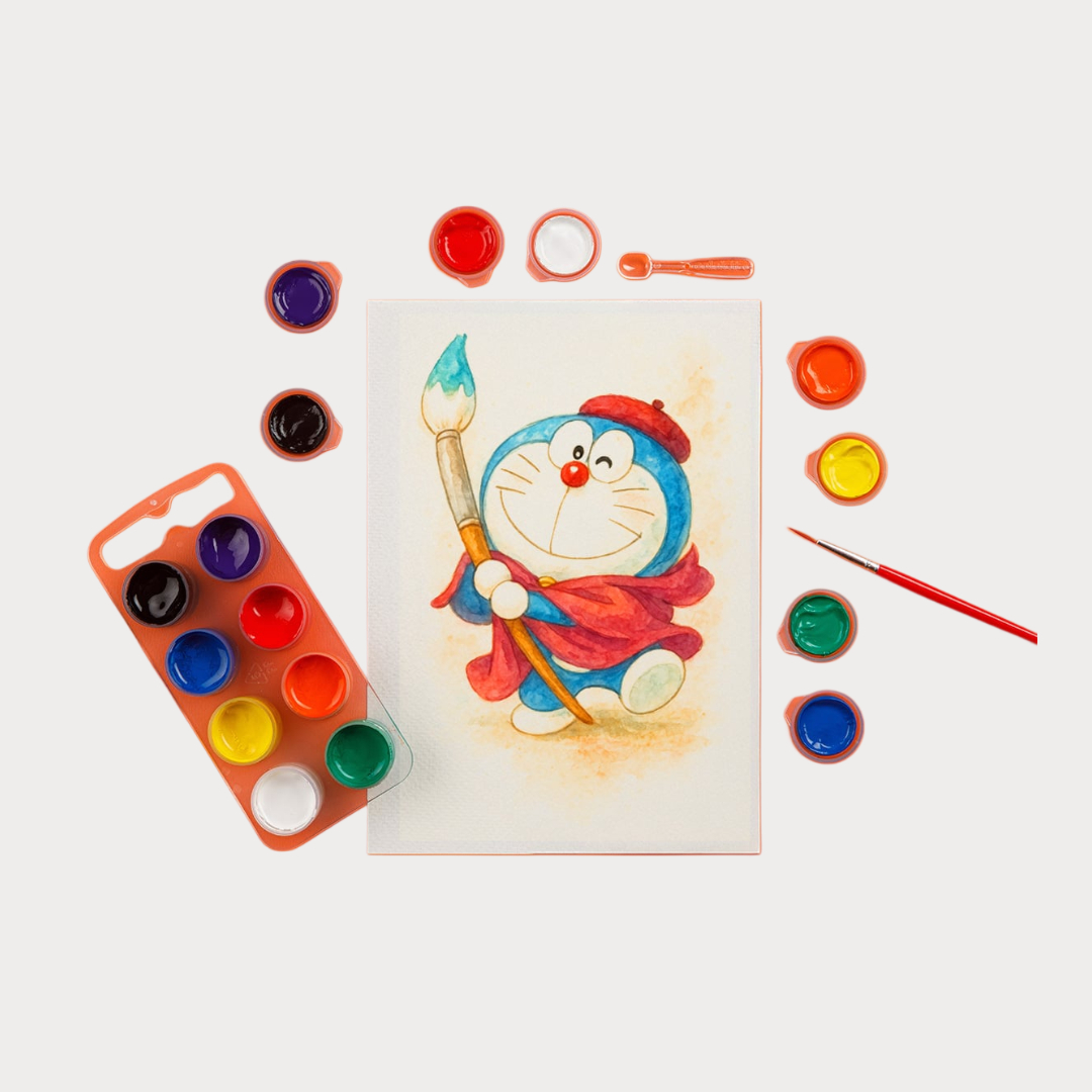 Màu nước & Dụng cụ