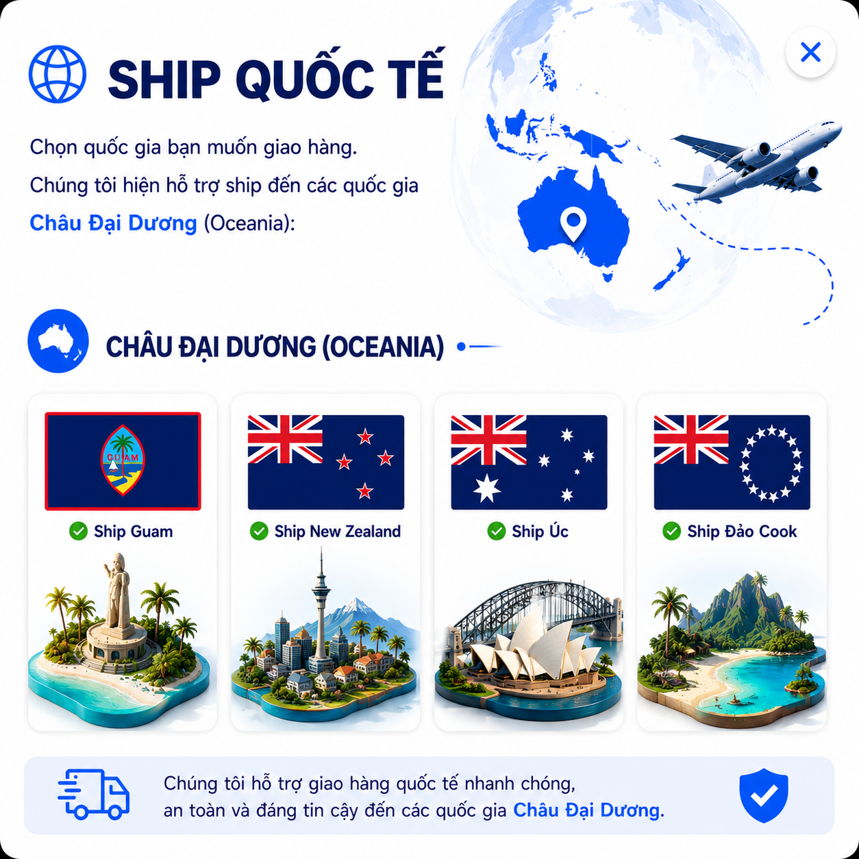 Gửi Châu Đại Dương