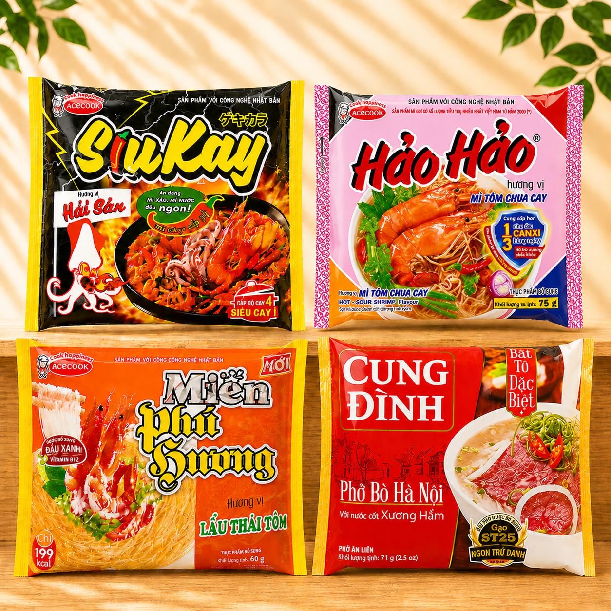 Mì, Phở, Cháo, Miến