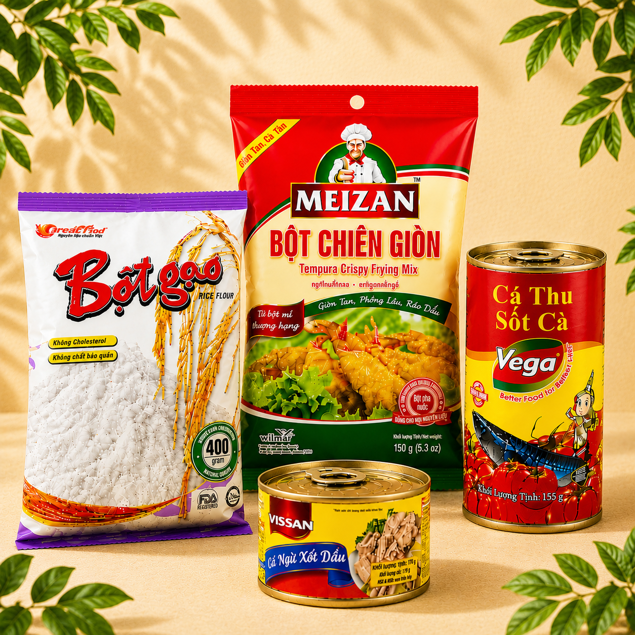 Bột, Đồ Hộp