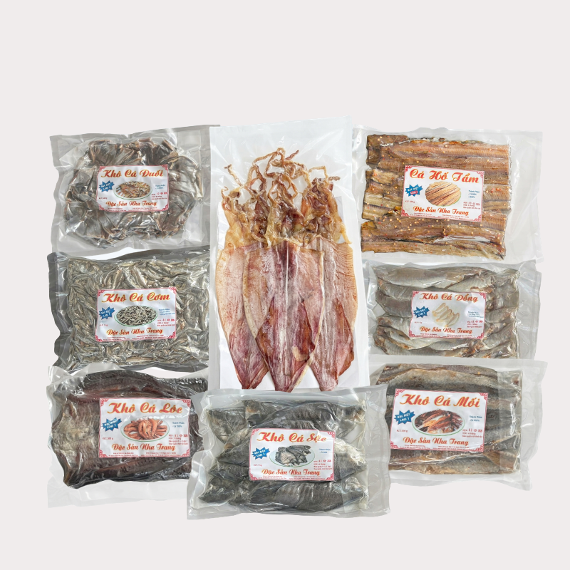 Khô mực và khô cá
