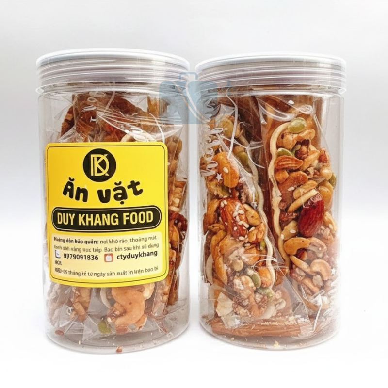 Bánh Thuyền Hạt Dinh Dưỡng Cao Cấp – 200g / 250g / 500g 2