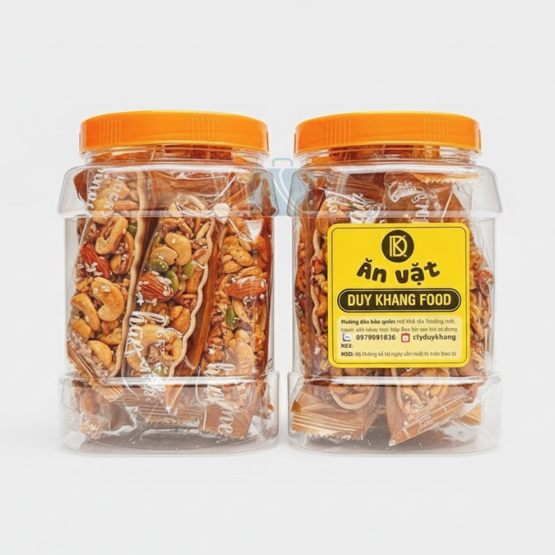 Bánh Thuyền Hạt Dinh Dưỡng Cao Cấp – 200g / 250g / 500g 3