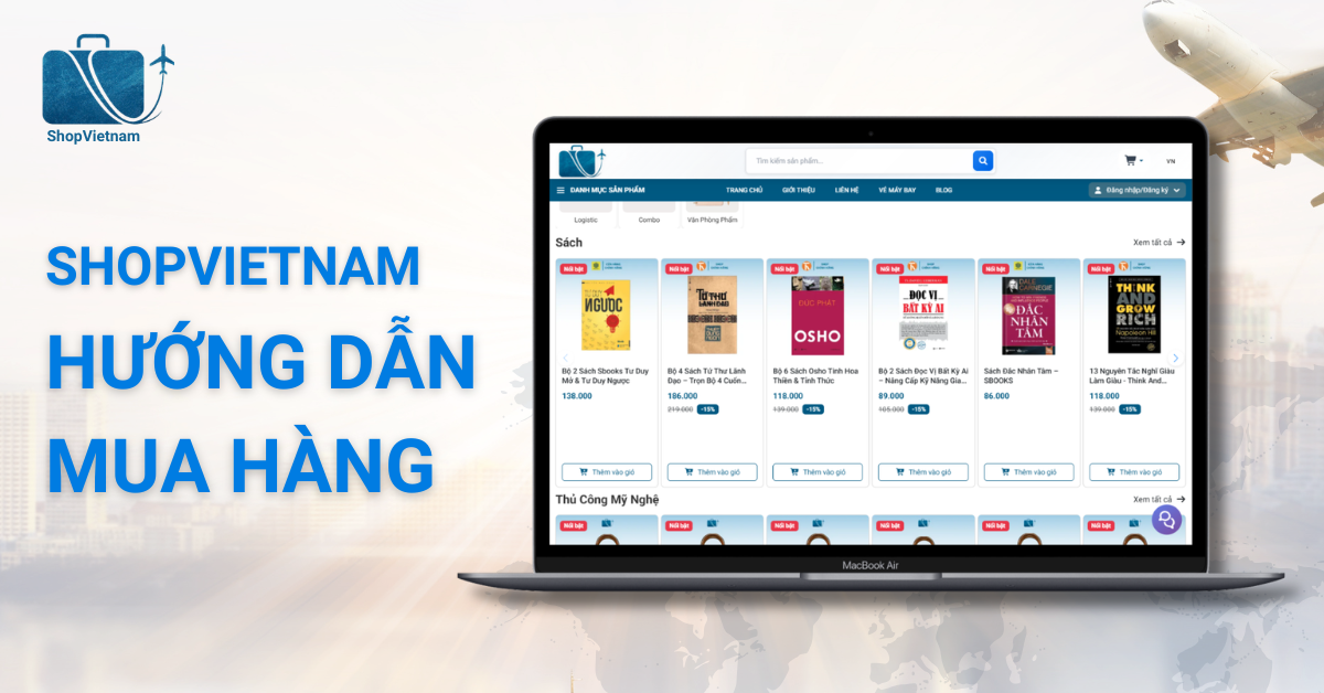 HƯỚNG DẪN MUA HÀNG - SHOPVIETNAM