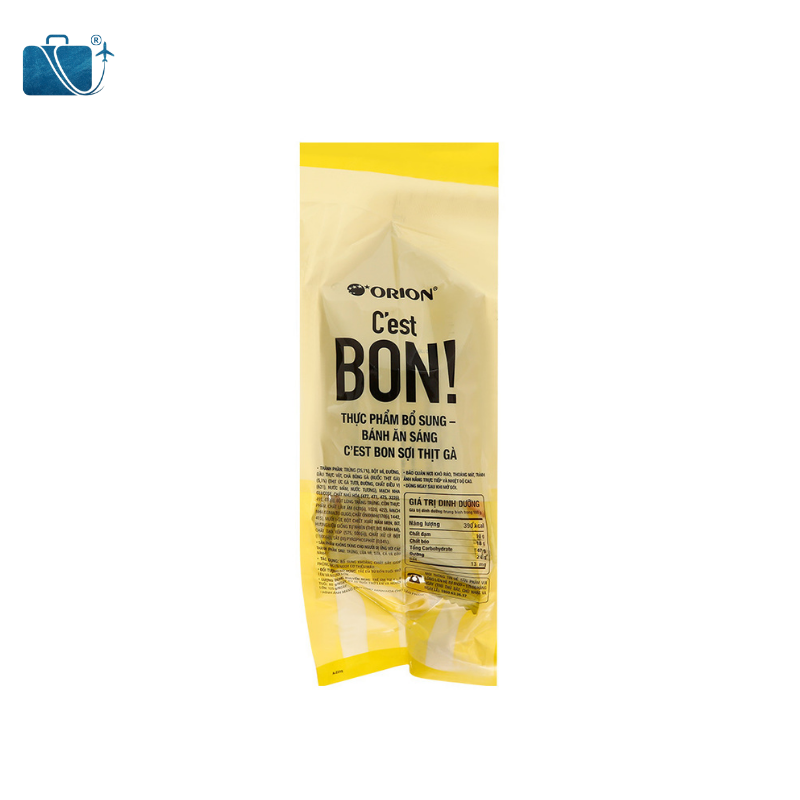 Bánh Bông Lan Sợi Thịt Gà Orion C'est Bon 85g – Ship Quốc Tế Nhật, Mỹ, Hàn, Campuchia 3