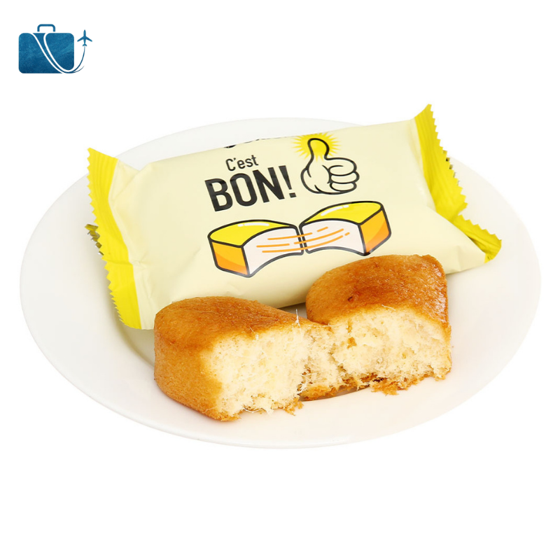 Bánh Bông Lan Sợi Thịt Gà Orion C'est Bon 85g – Ship Quốc Tế Nhật, Mỹ, Hàn, Campuchia 4