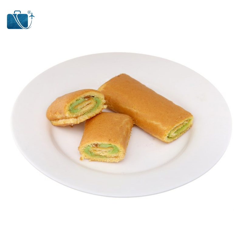 Bánh Trứng Cuộn Kem Hương Cốm Hura Swissroll 360g – Ship Quốc Tế Nhật, Mỹ, Hàn, Campuchia 3