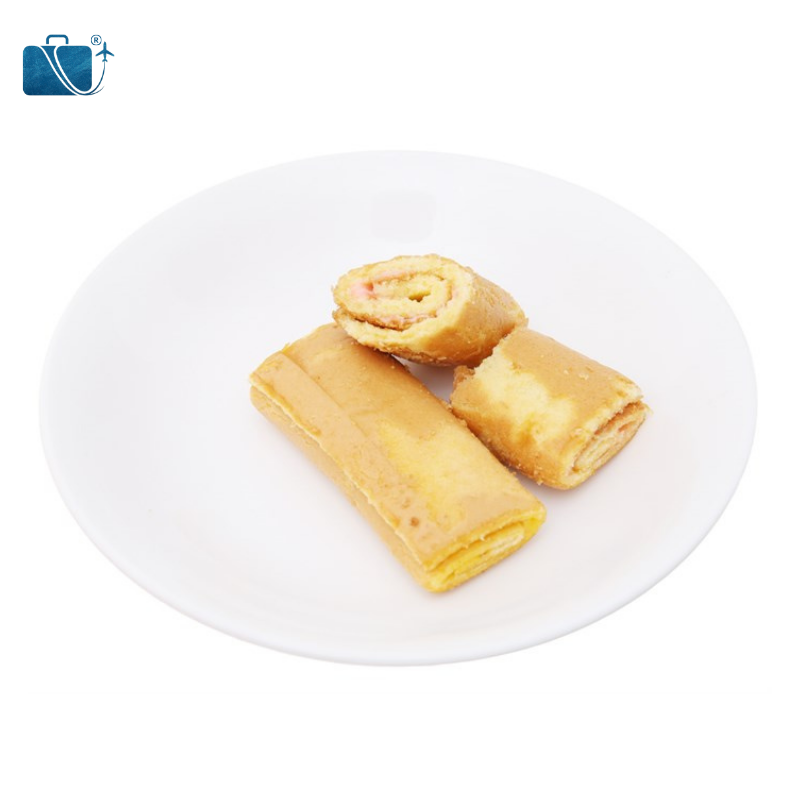Bánh Trứng Cuộn Kem Hương Dâu Hura Swissroll 360g – Ship Quốc Tế Nhật, Mỹ, Hàn, Campuchia 3