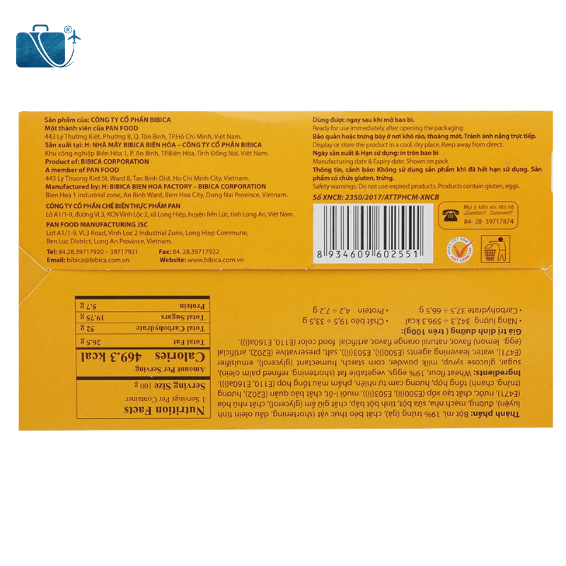 Bánh Trứng Cuộn Kem Hương Cam Hura Swissroll 360g – Ship Quốc Tế Nhật, Mỹ, Hàn, Campuchia 2