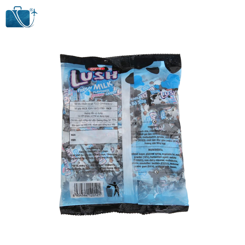 Kẹo Bò Sữa Jack ‘n Jill Lush Gói 140g – Thơm Ngon Mềm Mịn, Ngập Tràn Hương Vị Sữa