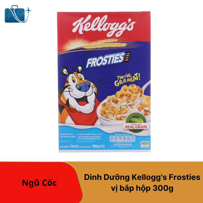 Ngũ cốc Kellogg's Frosties vị bắp hộp 300g