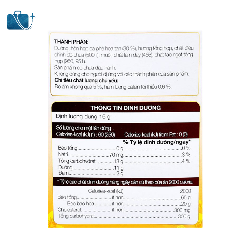 Cà phê đen đá MacCoffee Café Phố 160g 3