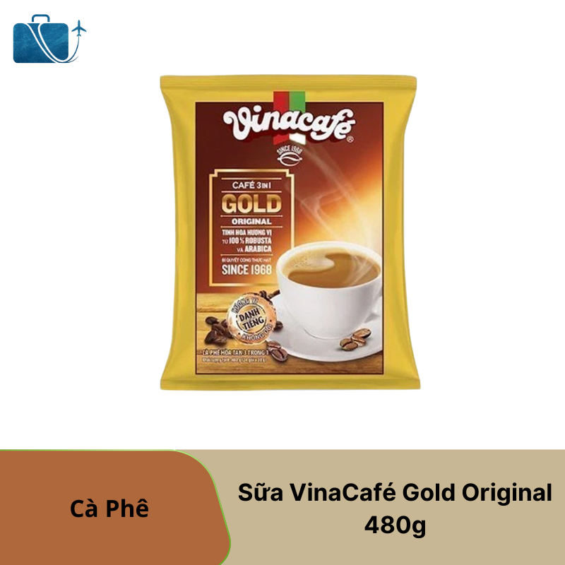Cà phê sữa VinaCafé Gold Original 480g