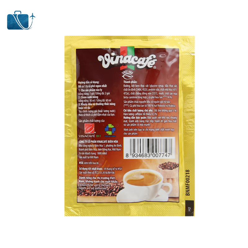 Cà phê sữa VinaCafé Gold Original 480g 2