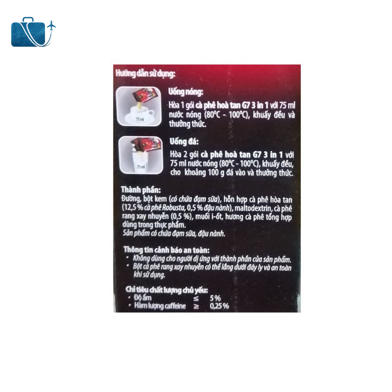 Cà phê sữa G7 3 in 1 336g 3