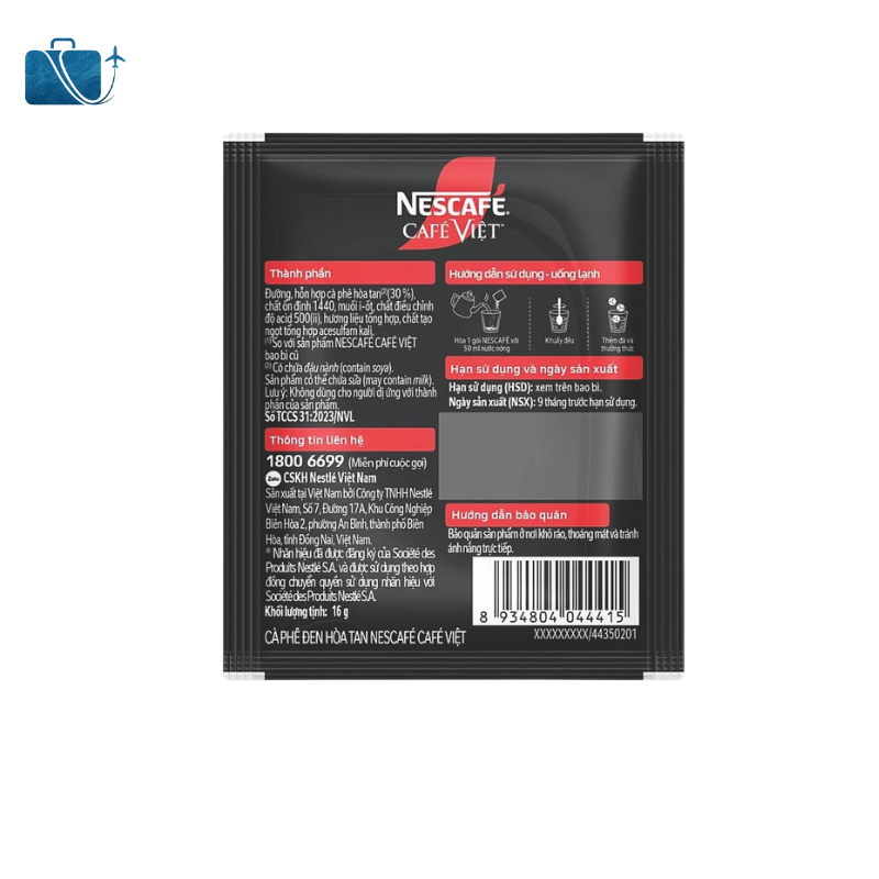 Cà phê đen đá NesCafé Café Việt 560g 3