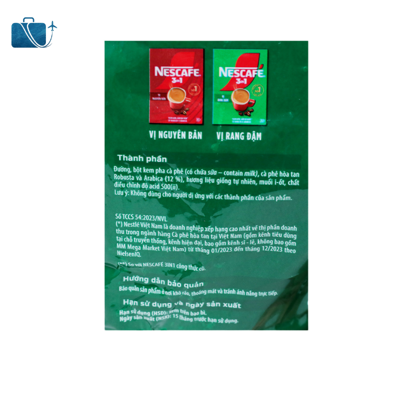 Cà phê sữa NesCafé 3 in 1 đậm vị cà phê 736g 3