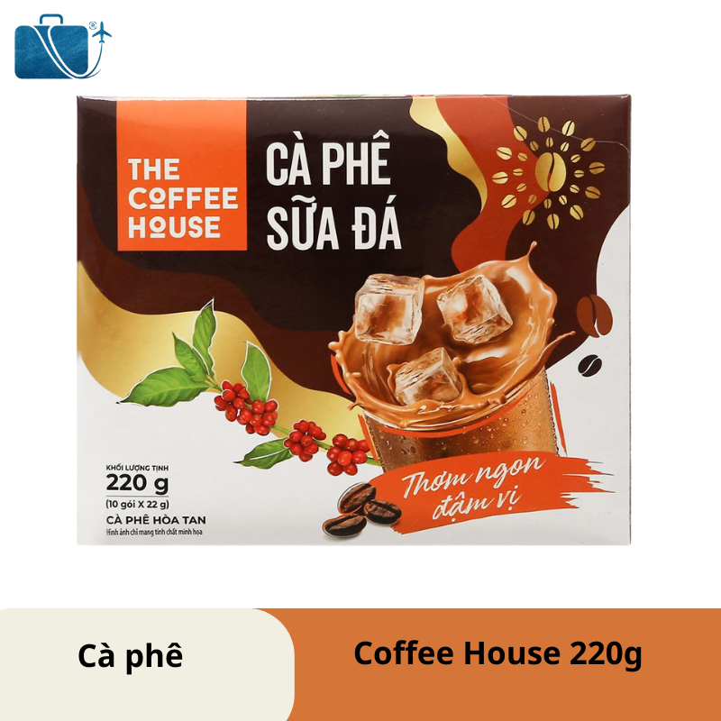 Cà phê sữa đá The Coffee House 220g – Hương vị đậm đà chuẩn Việt Nam