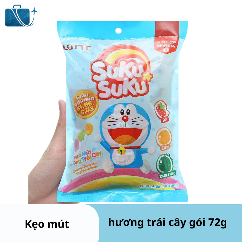 Kẹo Mút Suku Suku Hương Trái Cây – Ngọt ngào, vui nhộn cho cả gia đình
