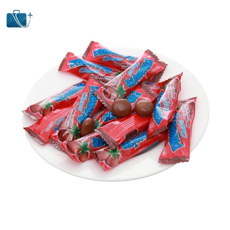 Kẹo Nhai Socola Hương Bạc Hà Dynamite Chews Gói 125g 2