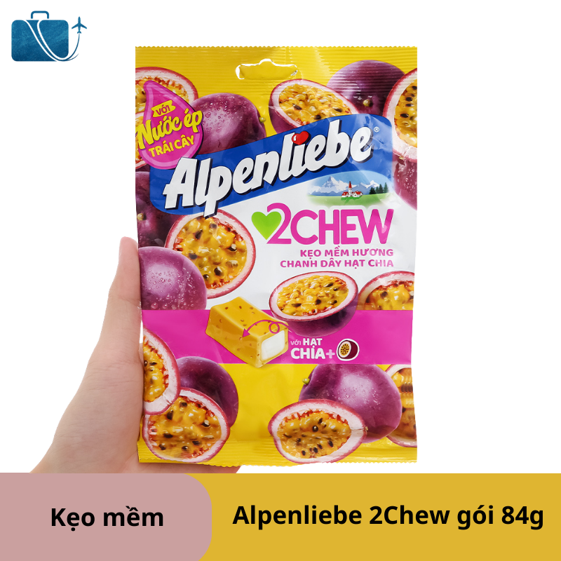 Kẹo Mềm Alpenliebe 2Chew – Vị chanh dây