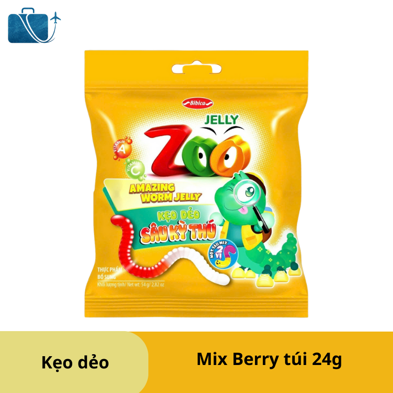 Kẹo Dẻo Zoo Sâu Kỳ Thú