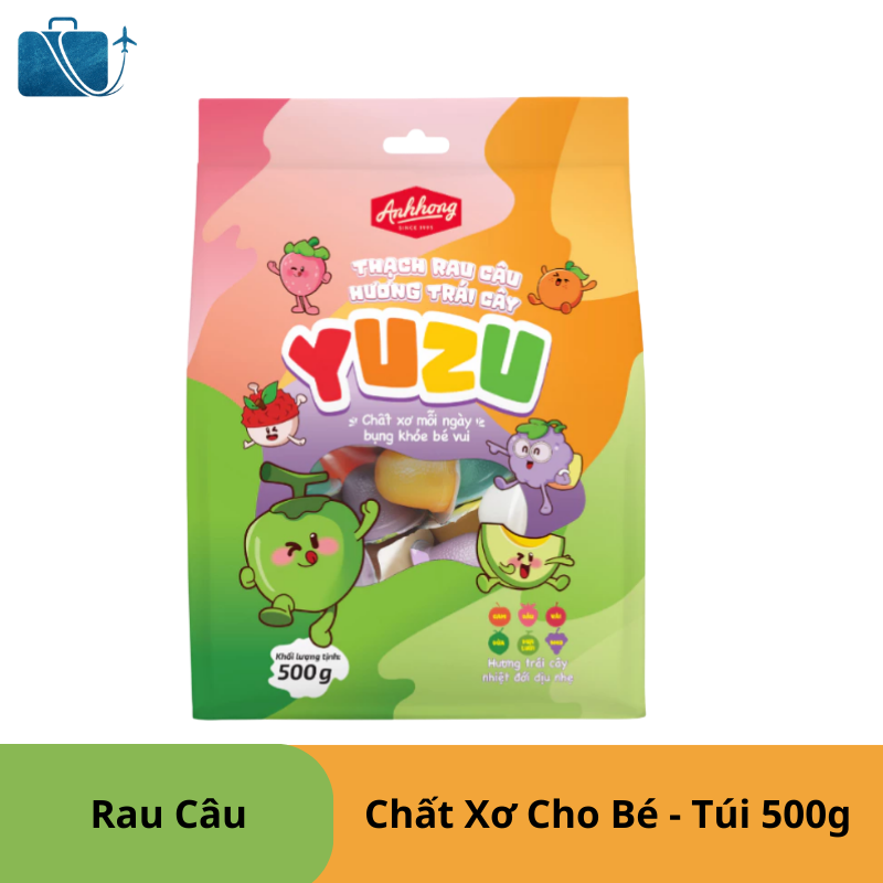 Thạch Rau Câu Yuzu – Bổ sung chất xơ