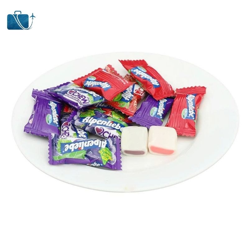Kẹo Mềm Hương Dâu Và Nho Alpenliebe 2Chew gói 220.5g 2