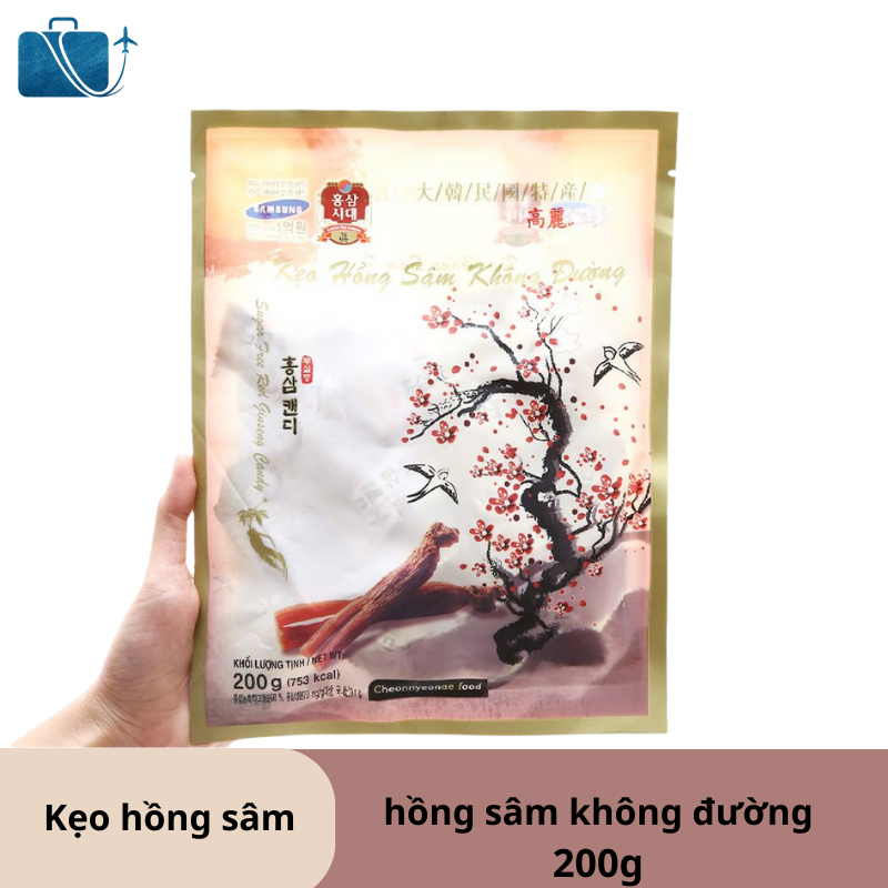 Kẹo Hồng Sâm Không Đường Cheonnyeonae