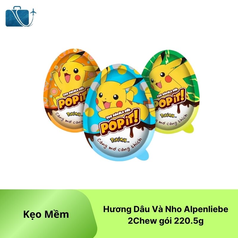 Kẹo trứng Socola Sữa POPIT 10g