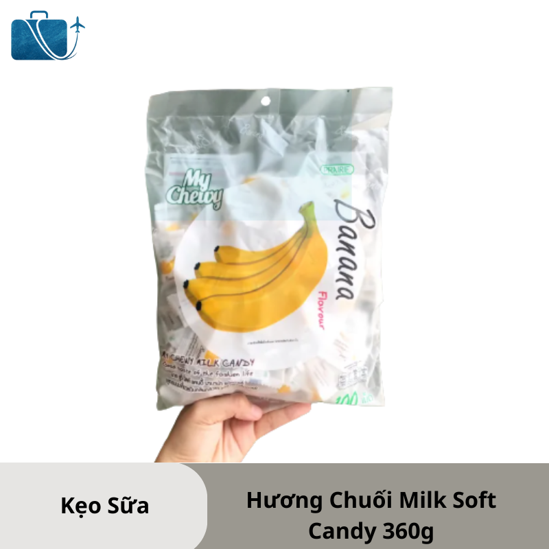 Kẹo Sữa Mềm Dẻo Thái Lan Hương Chuối