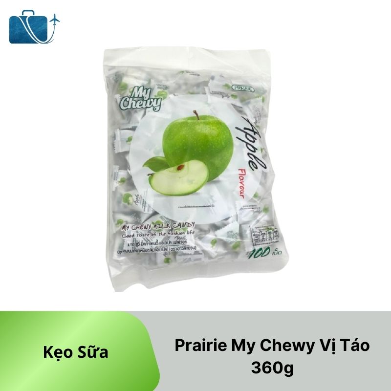 Kẹo Sữa Prairie My Chewy Vị Táo 360g