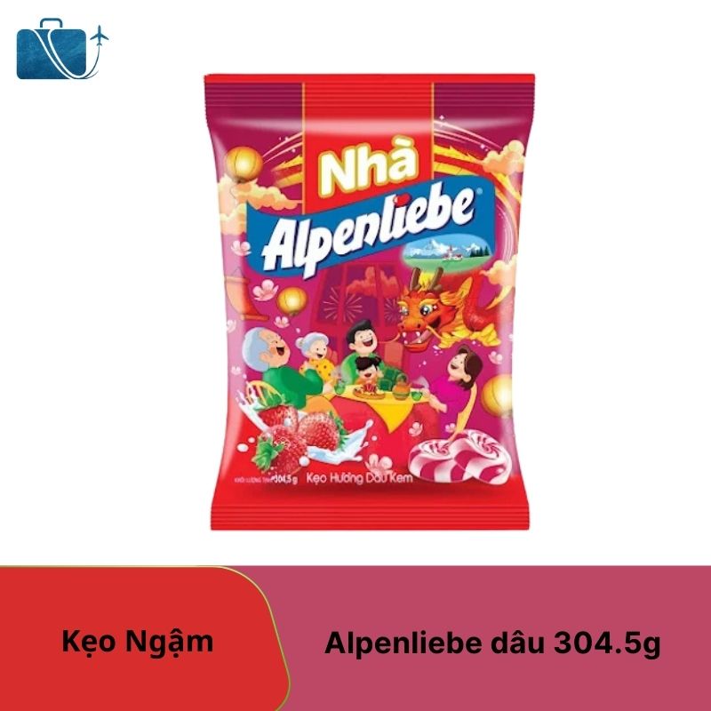 Kẹo Ngậm Alpenliebe Hương Dâu 304.5g