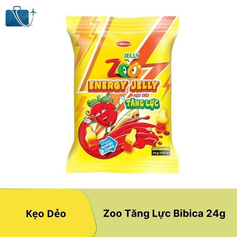 Kẹo Dẻo Zoo Tăng Lực Bibica 24g