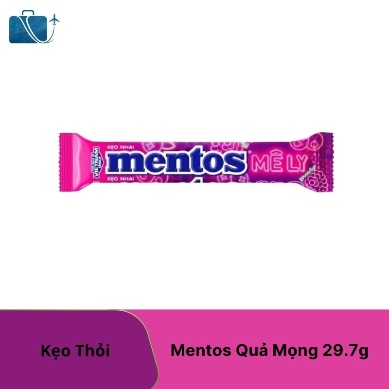 Kẹo Thỏi Mentos Hương Quả Mọng 29.7g