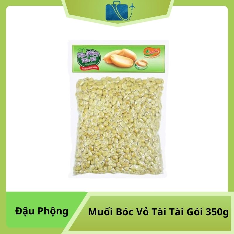 Đậu Phộng Muối Bóc Vỏ Tài Tài Gói 350g
