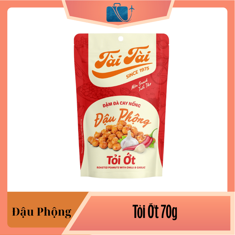 Đậu Phộng Rang Tỏi Ớt Tài Tài