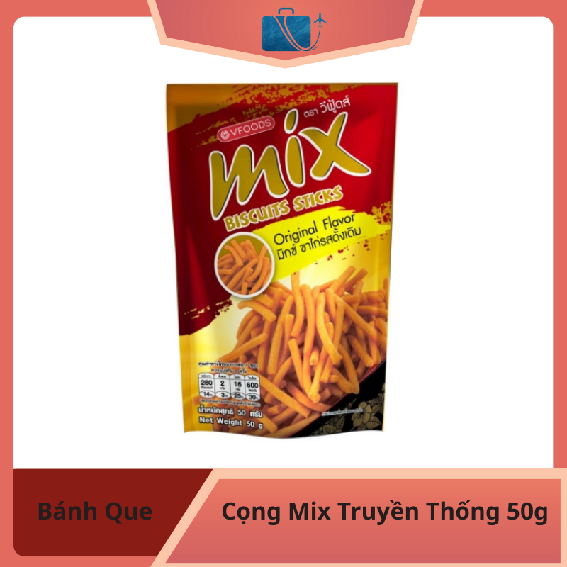 Bánh Que Cọng Mix Vị Truyền Thống 50g