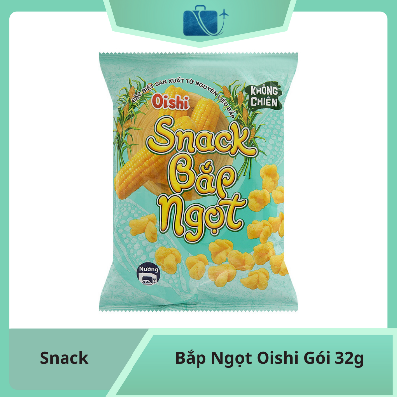 Snack Bắp Ngọt Oishi Gói 32g