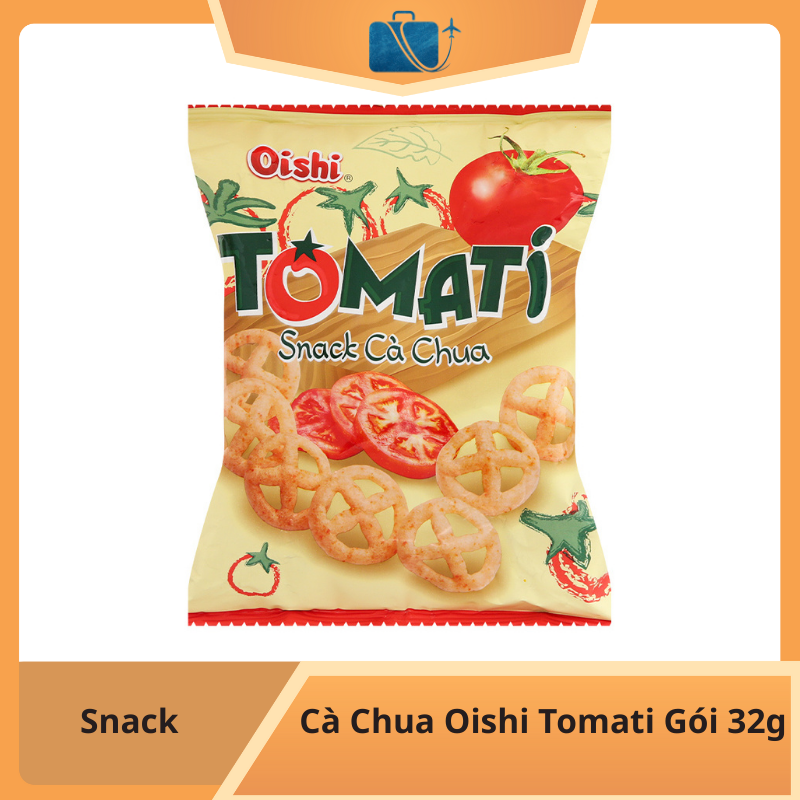Snack Cà Chua Oishi Tomati Gói 32g