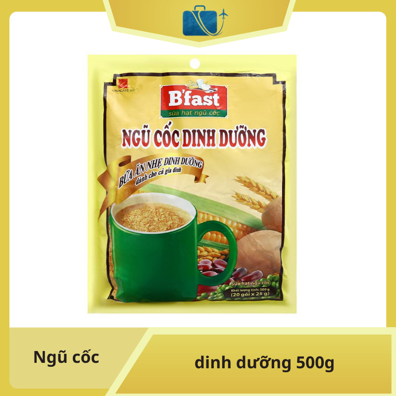 Ngũ cốc dinh dưỡng VinaCafé B'fast bịch 500g