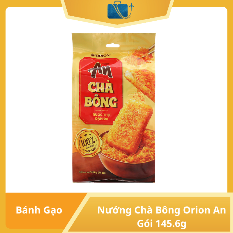 Bánh Gạo Nướng Chà Bông Orion An Gói 145.6g