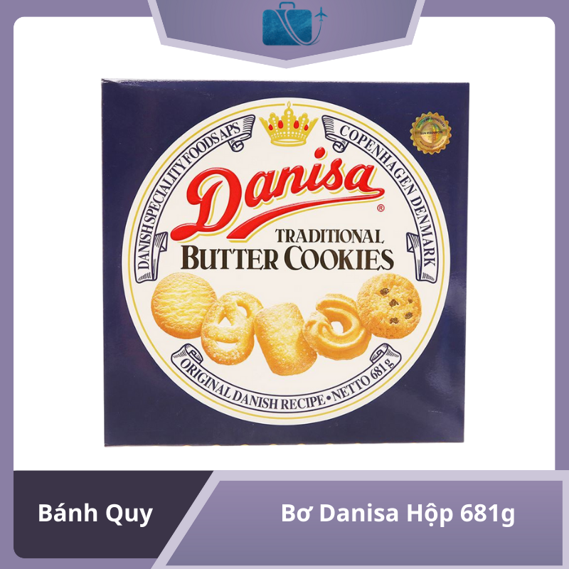 Bánh Quy Bơ Danisa Hộp 681g