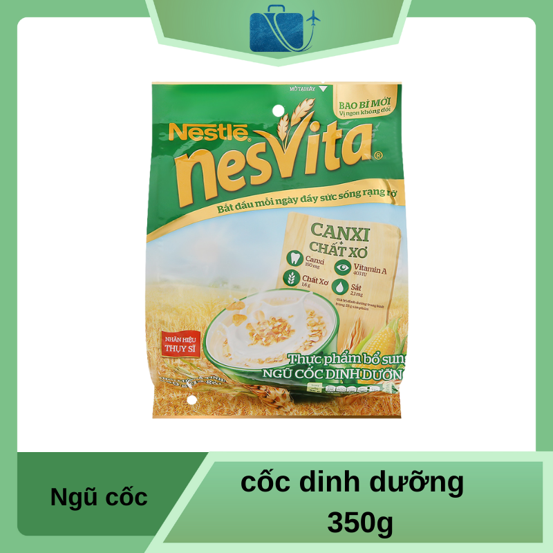 Ngũ cốc dinh dưỡng Nesvita bịch 350g – Bữa sáng lành mạnh