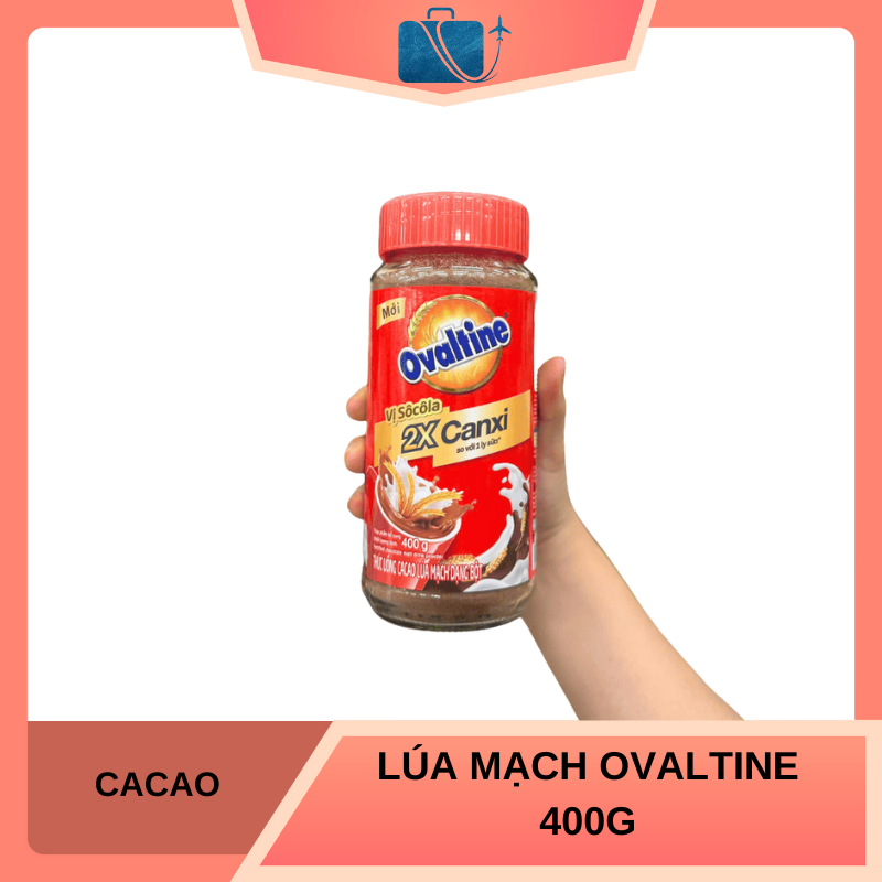 Thức uống Cacao Lúa Mạch Ovaltine 400g