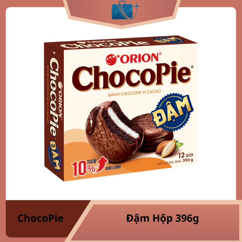 Bánh ChocoPie Đậm Hộp 396g