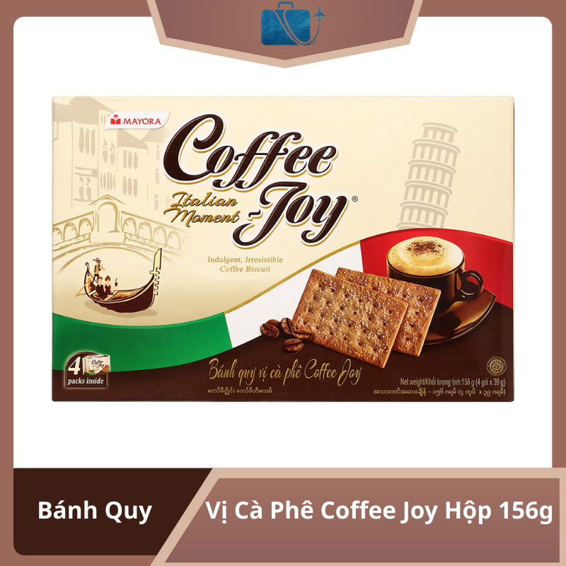 Bánh Quy Vị Cà Phê Coffee Joy Hộp 156g