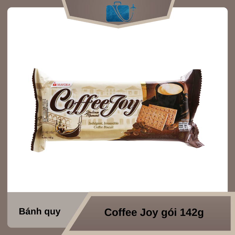 Bánh quy vị cà phê Coffee Joy gói 142g – Hương vị cà phê thơm ngon